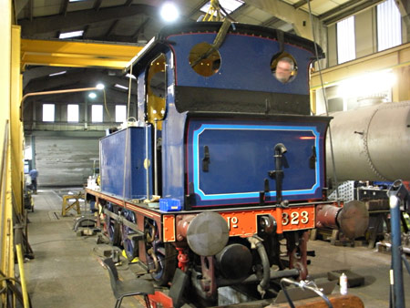 323 being re-assembled - Duncan Bourne - 6 February 2011